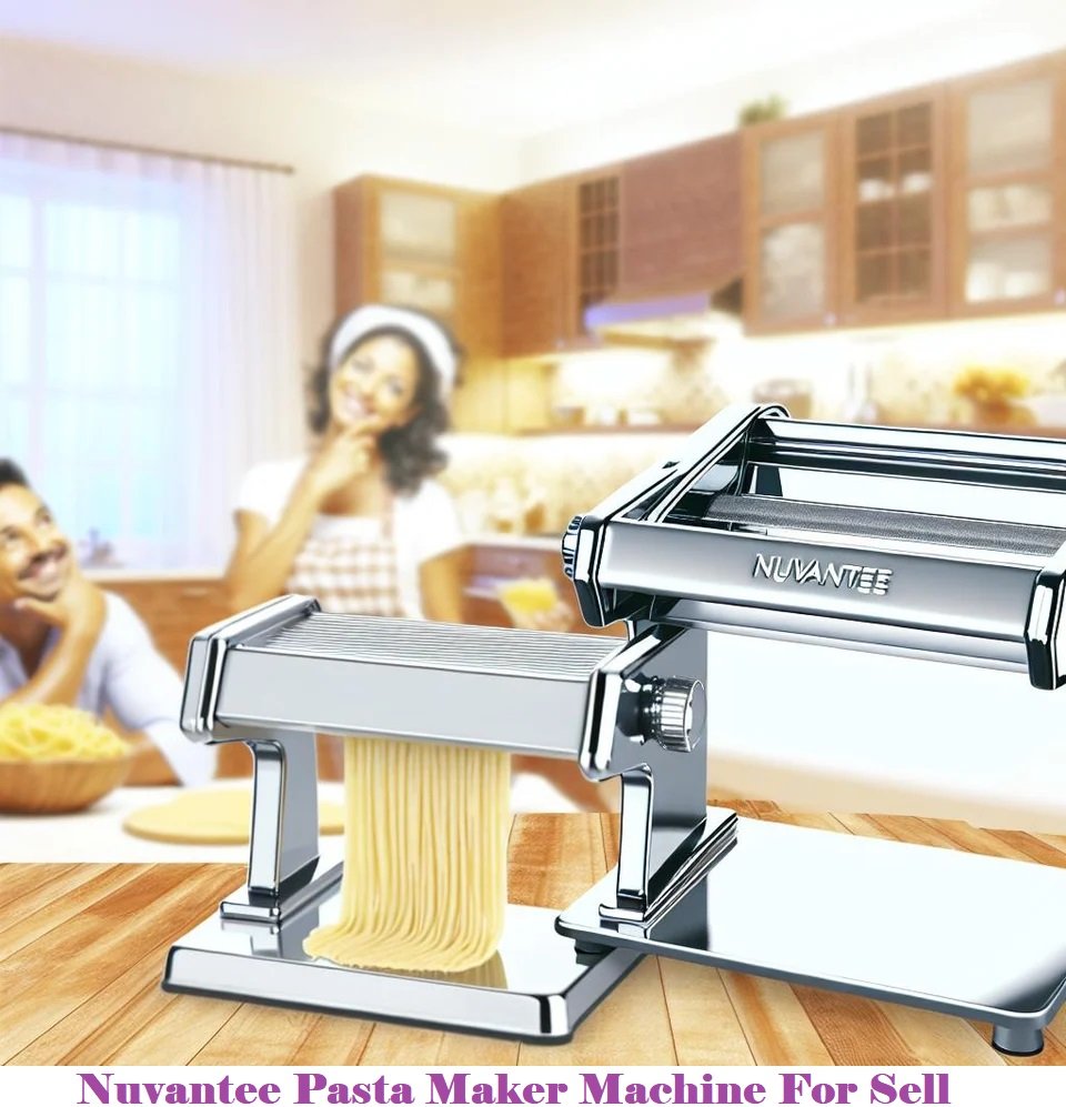 Unleash Your Inner Pasta Chef with the Nuvantee Pasta Maker Machine