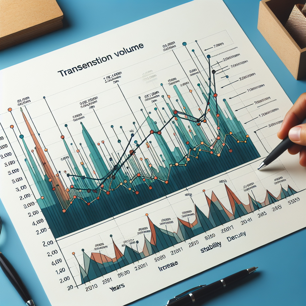 Analyzing Trends in Transaction Volume Data
