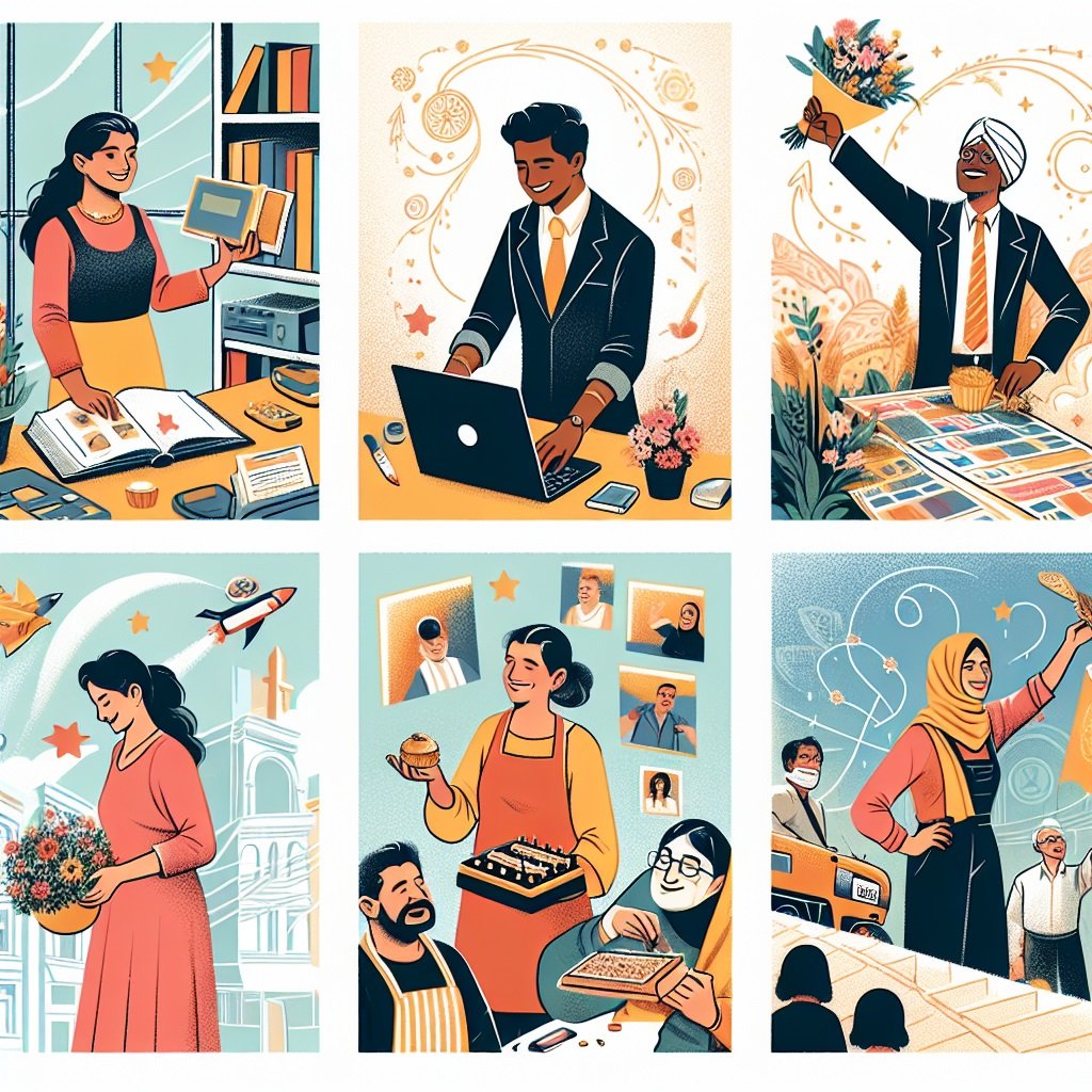 Get inspired by real-life success stories of entrepreneurs who overcame adversity to achieve greatness