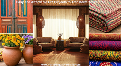 Easy and Affordable DIY Projects to Transform Your Home