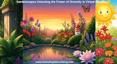 Gardenscapes Unlocking the Power of Diversity in Virtual Gardens