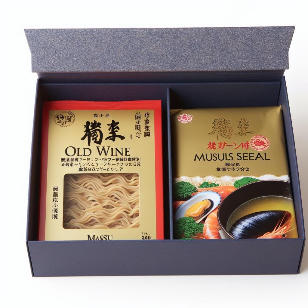 媽祖老酒麵湯禮盒8件組（貽貝海鮮口味）